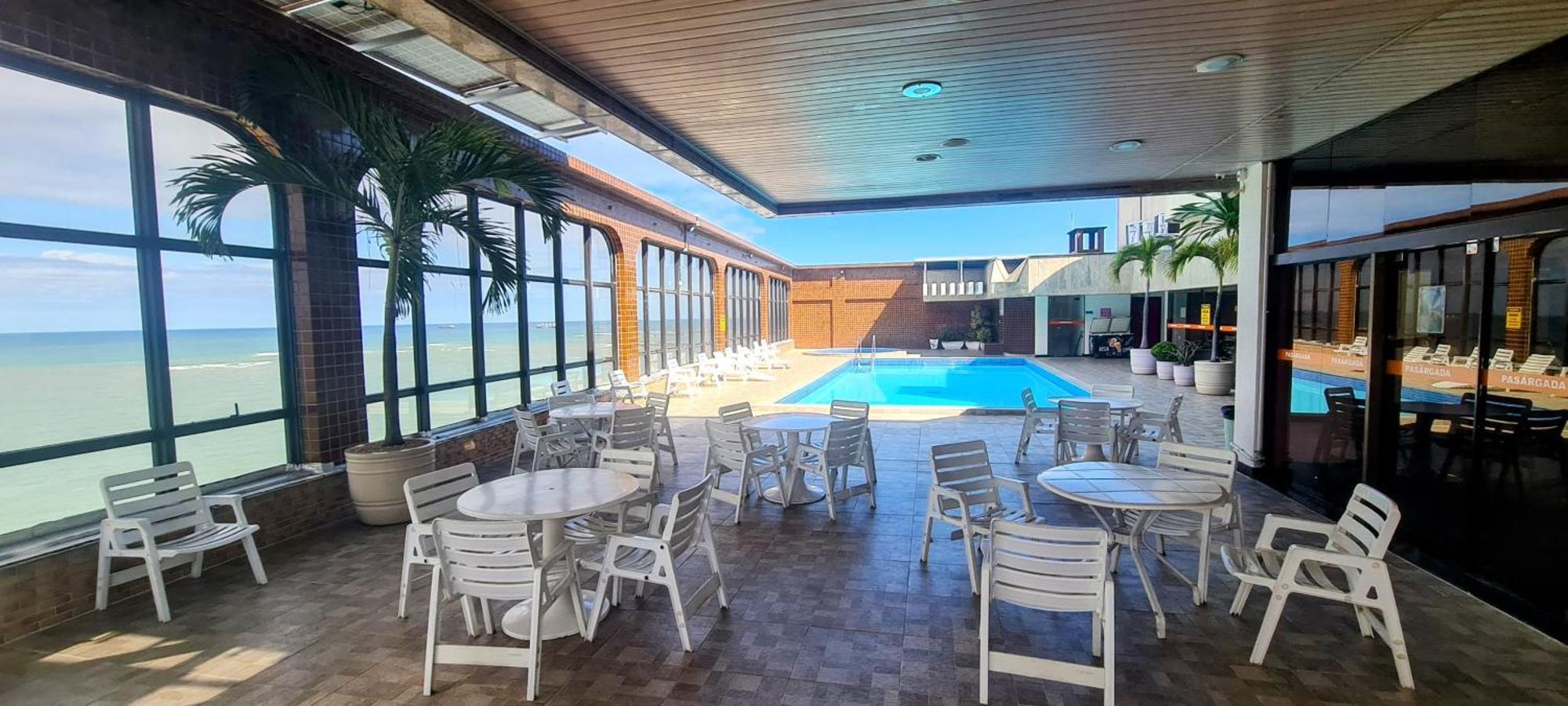 Flat Pasargada 906, Free Bikes, Pe Na Praia ヴィラ・ヴェーリャ エクステリア 写真