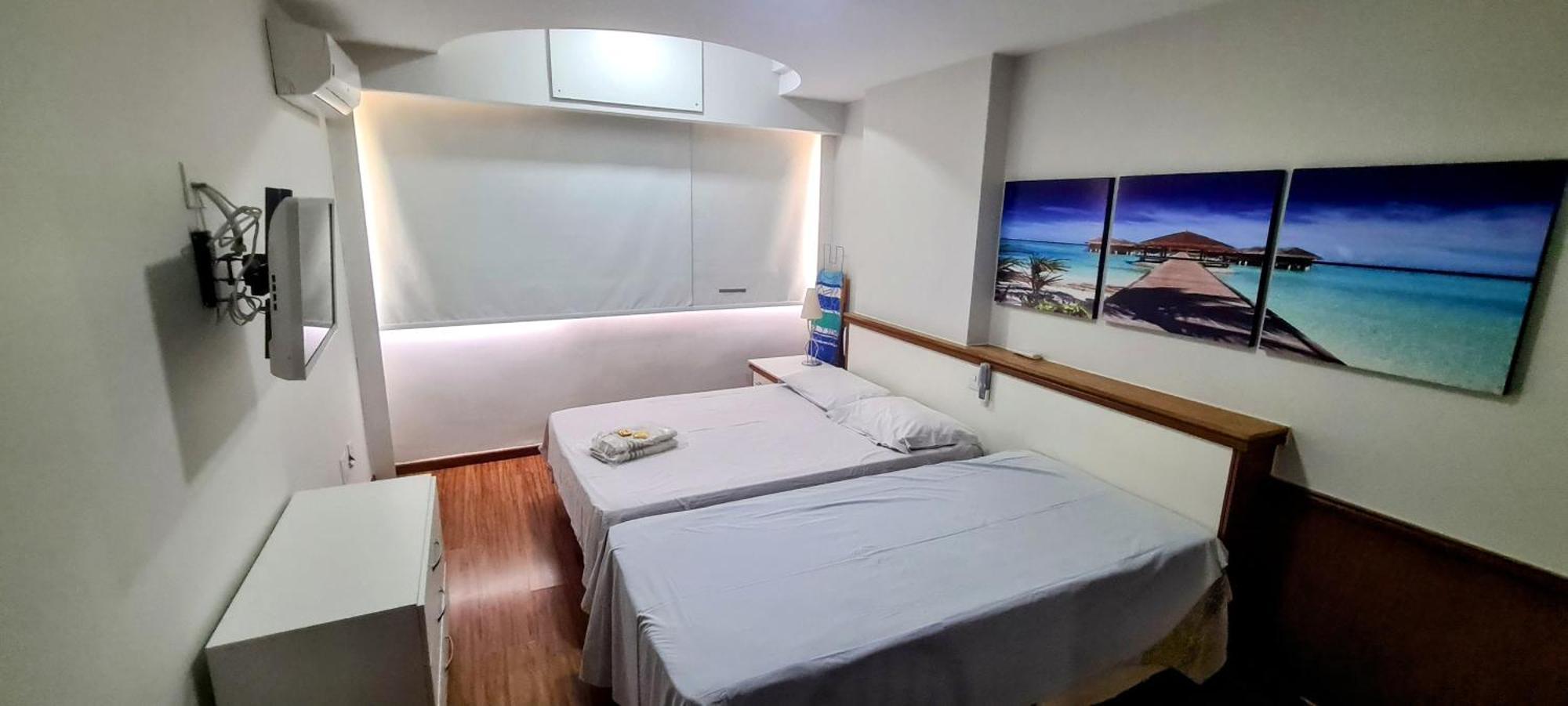 Flat Pasargada 906, Free Bikes, Pe Na Praia ヴィラ・ヴェーリャ エクステリア 写真