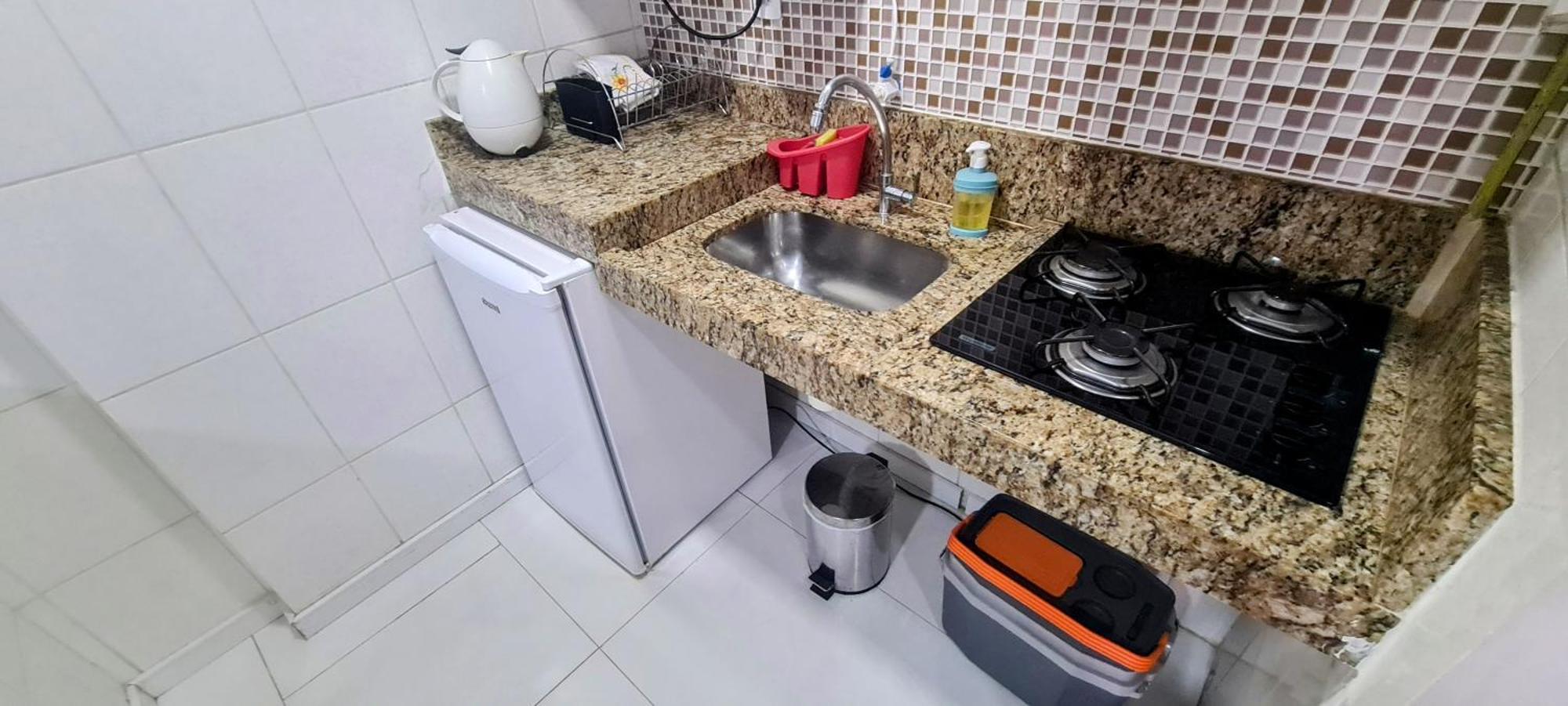 Flat Pasargada 906, Free Bikes, Pe Na Praia ヴィラ・ヴェーリャ エクステリア 写真