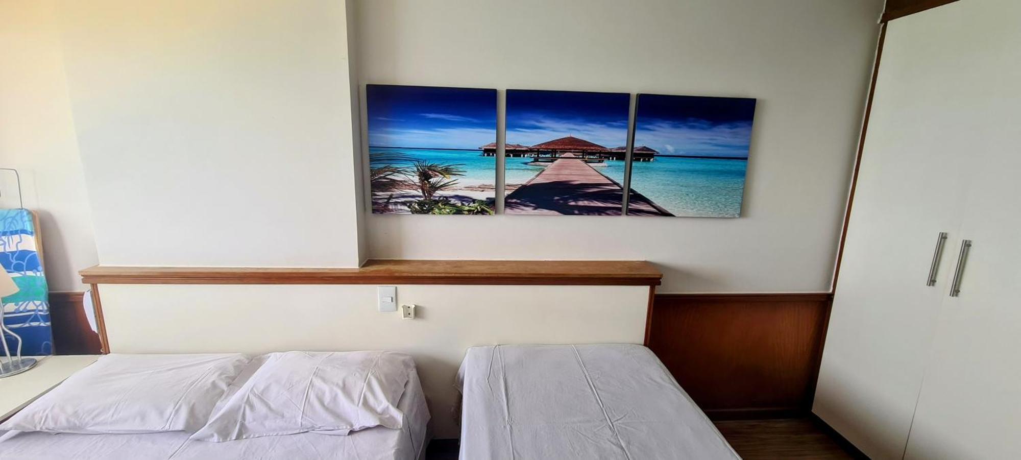 Flat Pasargada 906, Free Bikes, Pe Na Praia ヴィラ・ヴェーリャ エクステリア 写真